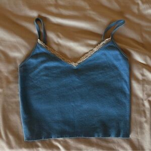 Brandy Lace Trim Cami Top